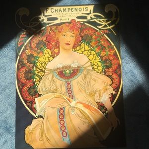 Parisian Art Nouveau Poster